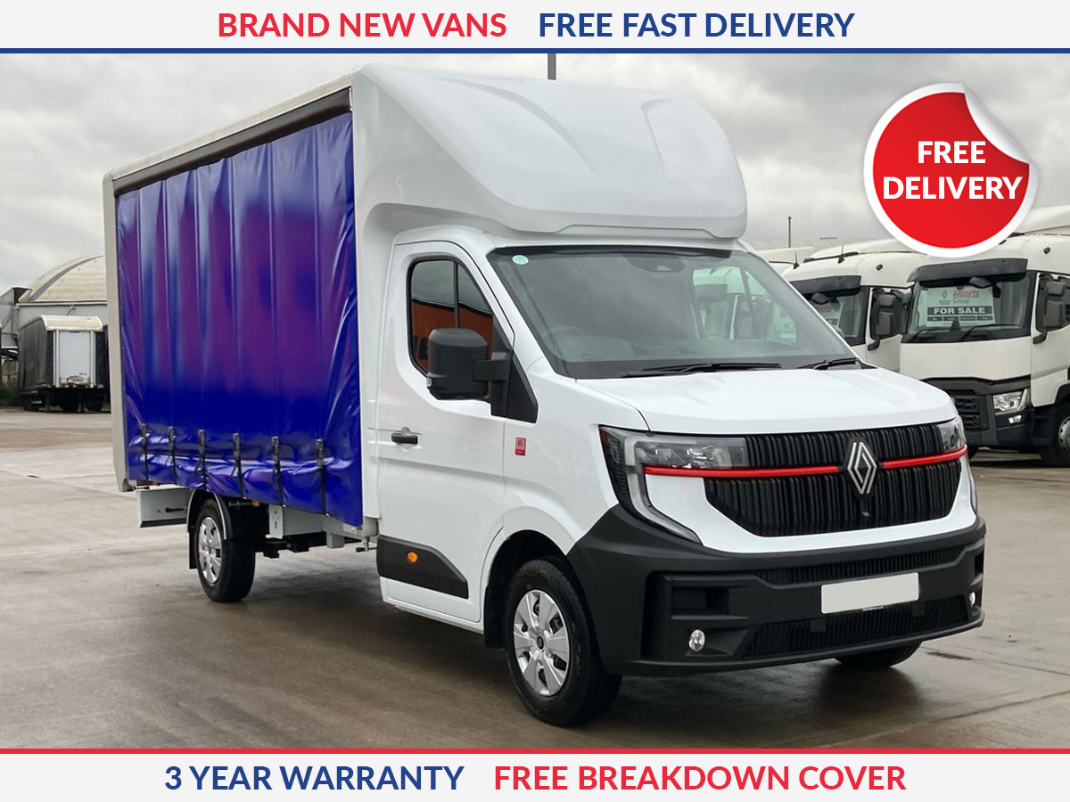 Renault MASTER LWB DIESEL FWD Curtain Side
